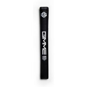 Premium Pistol Golf Putter Grip 2.0 | Designed to fit perfectly in the Palm of your Hand | Lightweight and Comfortable Golf Grips | NO SLIP Surface, Cocky Design made with Soft Polyurethane Material for Comfort & Feel | Black & Silver | Designed in USA