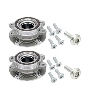 FKG 513301 Front Wheel Bearing Hub Assembly for 2009-2015 Audi A4, 2010-2014 Audi A5, 2012-2015 Audi A6, 2009-2015 Audi Q5, 2008-2015 Audi S5, 2010-2015 Audi S4, Set of 2