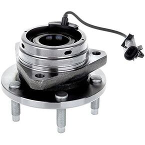 ECCPP 513214 Front Wheel Hub Bearing Assembly fit for 04 05 06 07 08 09 10 11 12 Chevy Malibu 08-10 Chevy Cobalt HHR SS ONLY 05-10 Pontiac G6 07-09 Saturn Aura 5 Lugs w/ABS