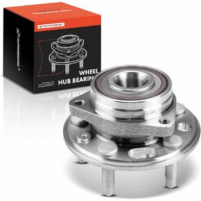 A-Premium Front or Rear Wheel Bearing and Hub Assembly with 5-Lug Compatible with Chevrolet & GMC & Buick & Cadillac - Equinox Malibu Impala Camaro Terrain Lacrosse Regal Allure CTS, Replace # 513288
