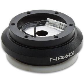 NRG SRK-110H Black Steering Wheel Short Hub Adapater For Honda Accord, Civic, Del Sol, Prelude, & Acura Integra