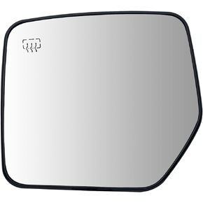 Left Driver Side Mirror Glass Replacement For 2007-2017 Jeep Compass Patriot - For Jeep Compass Patriot Side Mirror Glass With Rear Holder