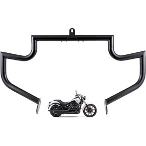 1.5" Fat Crash Bar Engine Guard Highway Bar for Kawasaki Vulcan 900 VN900 Custom Classic 2006-2023 (Chrome)