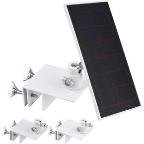 2Pack Gutter Mount Compatible with Arlo Essential Solar Panel, Arlo Pro/Arlo Pro2/Arlo Ultra/Pro3 Solar Panel, Perfect Angle to Get Adequate Sunlight for Your Arlo Solar Panel