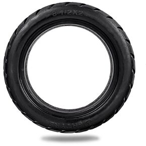 Lixada 8.5 Inch Front/Rear Scooter Tire Wheel Solid Replacement Tyre 8 1/2X2 Compatible with M365 Electric Scooter Skateboard (1 PC)