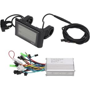 VBESTLIFE Brushless Motor Controller LCD Display Kit, 36V‑60V 250W/350W Brushless Motor Controller and SW900 LCD Display Kit for Electric Bicycle Scooter