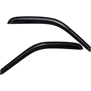 Lightronic WV92099 Outside-Mount Window Visors, Dark Smoke, 2-Pieces Set, Fits 1988-1999 Chevrolet/GMC C/K1500/2500/3500 Regular Cab, 1995-2000 Tahoe/Yukon, 1999-2000 Escalade, 1992-1994 Blazer