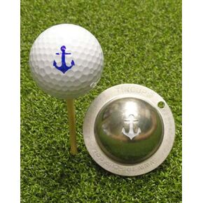 Tin Cup Anchors Aweigh Golf Ball Custom Marker Alignment Tool