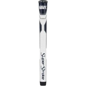 SuperStroke Military Traxion Tour Golf Club Grip, Navy (Standard) | Improves Feedback and Tackiness | Reduces Taper to Minimize Grip Pressure | Polyurethane Outer Layer, Multi Team Color, TS446152