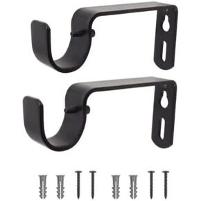 ألين + روث دعامة قضيب ستارة واحدة من الفولاذ البرونزي المطلي بالزيت، قطعتان in Kuwait