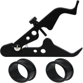 Universal Motorcycle Throttle Lock Motorcycle Cruise Control Motorcycle Throttle Assist Aluminum with Silicone Ring Protect Throttle Control System.