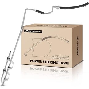 A-Premium Power Steering Hose Pressure Hose Line Assembly Compatible with Ford F-150 F150 2005-2010 4.2L, with Tubed Cooler, Cooler To Reservoir, Replace# 8L3Z3D746D