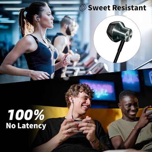 USB C Headphone for iPhone 15 Pro Max Samsung S24 A53 A54 A55 Type C Earphone HiFi Stereo Magnetic Wired Earbud for Google Pixel 6a 6 8 Galaxy S23 FE S22 S21 in-Ear Noise Canceling Bass Corded Headset in Saudi Arabia