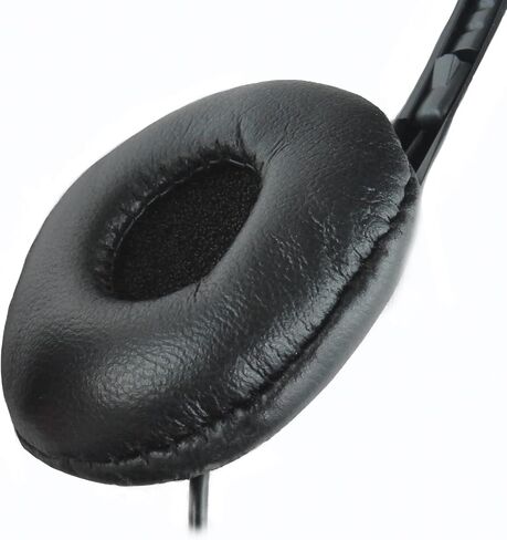 Soundnetic SNCCV Bulk Classroom Headphones 25 Pack – Stereo Headphones with Leatherette Earpads & Volume Control, Black – Ideal for Schools in Saudi Arabia