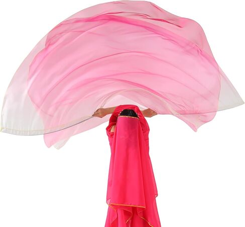 MUNAFIE Worship Flags Set(2 Flags+Sticks) for Dance Church Flags for Worship Guard Flag Praise Dance Flags 5#WHITE-PINK-RED in Saudi Arabia