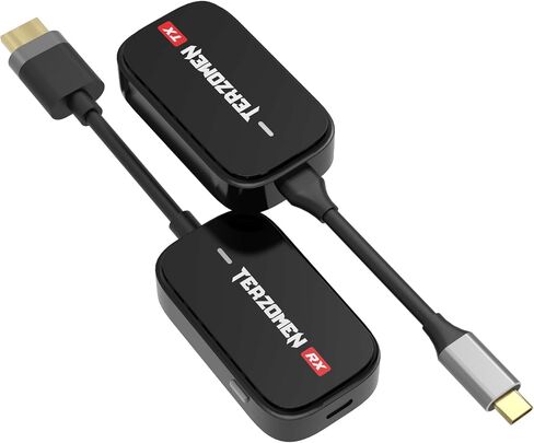 Wireless HDMI Transmitter and Receiver, HDMI Wireless Extender for Streaming Video/Audio to TV/Monitor/Projector from PC/Camera/Laptop, AirLink Wireless Dongle, HDMI to HDMI Display Adapter in Saudi Arabia