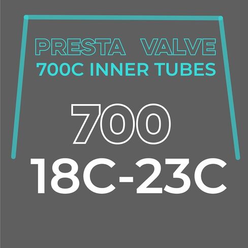 أنبوب داخلي للدراجة 700 × 18c-23c من بريستا لإطارات الدراجات على الطرق 700x18c و700x20c و700x23c in Kuwait