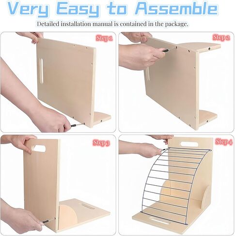 Clipboard Holder, Clipboard Storage Rack | Wooden Clipboards Stand with Sturdy Metal Shelf | Clipboard Organizer for Classroom, Office, and Home (Assembly Required) (Pine) in Kuwait