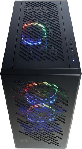 كمبيوتر الألعاب CyberPowerPC Gamer Master، AMD Ryzen 7 8700G 4.2 جيجا هرتز، GeForce RTX 4060 8 جيجا، 16 جيجا DDR5، 2 تيرابايت PCIe Gen4 SSD، WiFi جاهز ونظام التشغيل Windows 11 Home (GMAI5200A) in Saudi Arabia