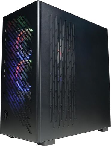 كمبيوتر الألعاب CyberPowerPC Gamer Master، AMD Ryzen 7 8700G 4.2 جيجا هرتز، GeForce RTX 4060 8 جيجا، 16 جيجا DDR5، 2 تيرابايت PCIe Gen4 SSD، WiFi جاهز ونظام التشغيل Windows 11 Home (GMAI5200A) in Saudi Arabia