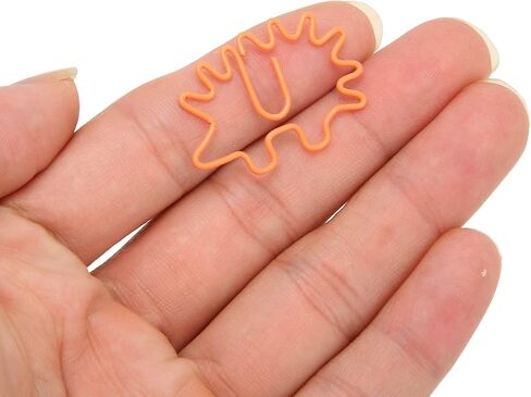 Paper Clips Metal Stationery Invoice Paper Paper Clips,100pcs Paper Clips Portable Mini Cute Hedgehog Form Rust Proof Electroplated Metal Paper Clips for File Classification in Saudi Arabia