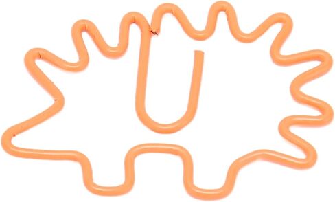 Paper Clips Metal Stationery Invoice Paper Paper Clips,100pcs Paper Clips Portable Mini Cute Hedgehog Form Rust Proof Electroplated Metal Paper Clips for File Classification in Saudi Arabia