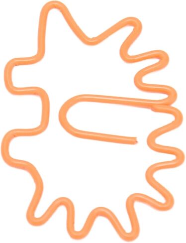 Paper Clips Metal Stationery Invoice Paper Paper Clips,100pcs Paper Clips Portable Mini Cute Hedgehog Form Rust Proof Electroplated Metal Paper Clips for File Classification in Saudi Arabia