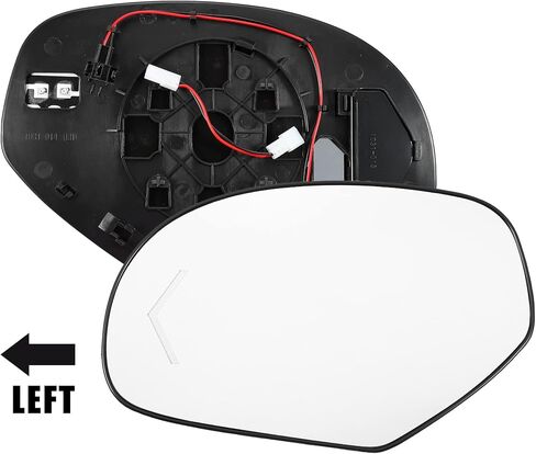 X AUTOHAUX Car Rear View Driver Left Side Heated Mirror Glass Replacement LED Turn Signal for GMC Sierra 1500 3500 HD for Escalade for Avalanche for Silverado for Suburban in Saudi Arabia