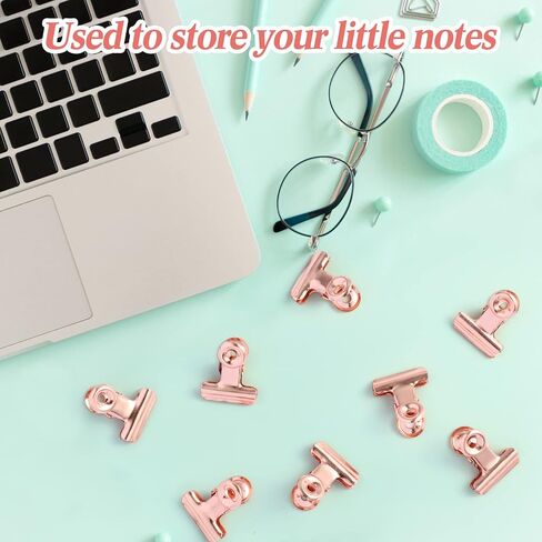 200 Pieces Metal Clips Hinge Clips 0.87 Inch Small Bull Binder for Office, School, Paper, Photos, Picture, Maps, Poster, Drawings, Art Work, Papers, Clipboard, Price Tag (Black) in Saudi Arabia