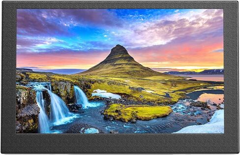 شاشة 5 بوصة، شاشة IPS LCD صغيرة مقاس 800 × 480، هيكل معدني، شاشة فيديو كاميرا صغيرة بزاوية عرض 140 درجة مع مدخلات HDMI/AV/VGA متوافقة مع كاميرا DSLR للكمبيوتر المحمول، DVD DVR CCD in Kuwait