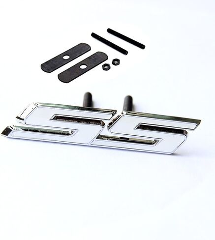 Yoaoo 1x OEM Grille Ss Emblem Badge 3D Compatible with Zl1 1LE Series Grill Red Frame Ss Red Line in Saudi Arabia