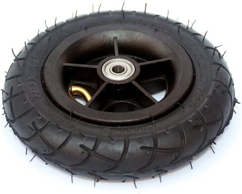 L-faster 150MM Scooter Inflation Wheel with Aluminium Alloy Hub 6" Pneumatic Tyre with Inner Tube Electric Scooter 6 Inch Pneumatic Tire (Black) in Saudi Arabia