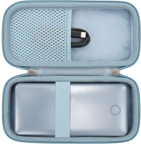 khanka Hard Travel Case Replacement for Anker 325/535 Power Bank PowerCore 20K Portable Charger 20000mAh, Case Only (Black) in Saudi Arabia
