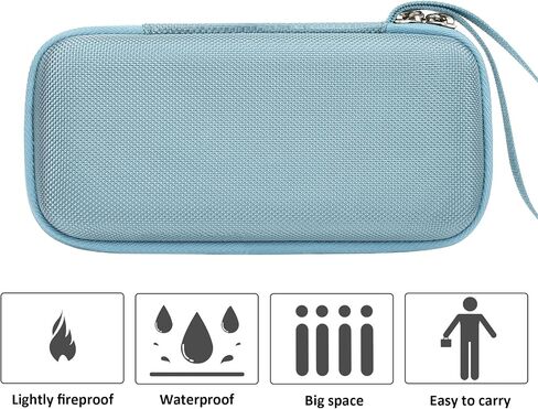 khanka Hard Travel Case Replacement for Anker 325/535 Power Bank PowerCore 20K Portable Charger 20000mAh, Case Only (Black) in Saudi Arabia