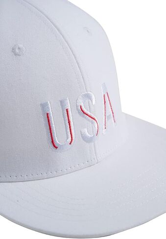 قبعة بيسبول ARENA Standard USA Snapback، بيضاء in Saudi Arabia
