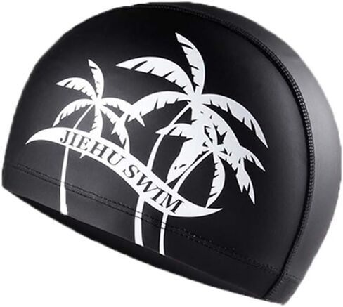 قبعات السباحة سيليكون الكبار قبعات السباحة للماء قبعة السباحة للشعر الطويل السميك قبعات الاستحمام تبقي شعرك جافًا للنساء والرجال لضفائر المجدل in Kuwait