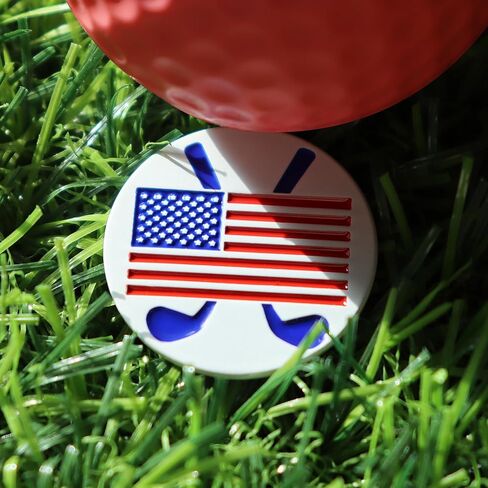 مشابك قبعات لعلامات كرة الجولف، عبوة من قطعتين in Kuwait