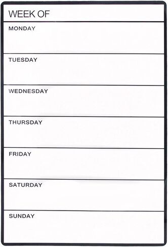 Dry Erase Board Refrigerator Whiteboard Wall Sticker Easy Removable Non Magnetic - Marker Board Sheets Easy Attached & Detached on Glass Without Glue - for Office Restaurant Simple Memo in Saudi Arabia