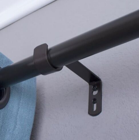 ألين + روث دعامة قضيب ستارة واحدة من الفولاذ البرونزي المطلي بالزيت، قطعتان in Kuwait