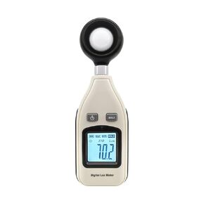 Light Meters, Light Meter Light Meter Digital Light Meter Handheld Ambient Temperature Meter 200,000 LUX Digital Light Meter Test Max Min Light Meter
