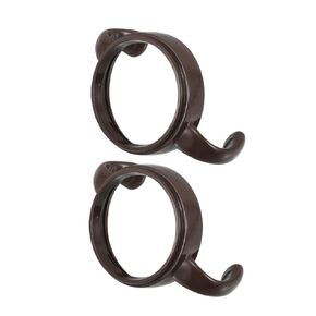 DECHOUS 2Pcs Wide Neck Bottle Handles Lightweight Gripper for Easy Holding Compatible with Various Bottles Convenient Feeding Accessories for Brown