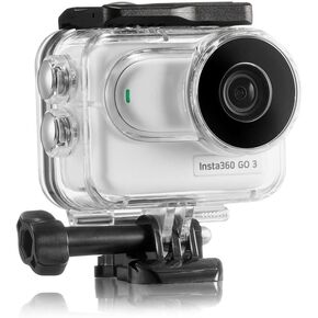 Coyktonty GO3 Dive Case/Waterproof case for Insta360 GO 3/GO 3S,60 M Underwater Filming Accessory with Bracket and Screws