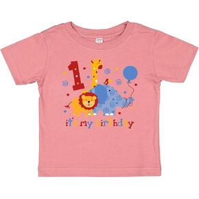 inktastic Safari 1st Birthday Baby T-Shirt