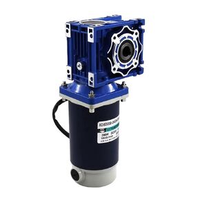12V 24V High Torque Forward And Reverse RV30 2200RPM, Speed ​​Regulating Motor 200W Worm Gear DC Gear Motor For Beginnners DIY Use(12V,105RPM)