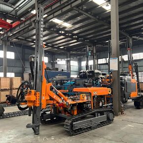 Crawler DTH Drilling Rig, High Performance Rock Drilling Rig for Mining Exploration and Quarry Operations