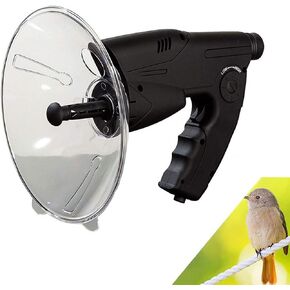 Parabolic Microphone Monocular, Parabolic Sound Collecting Dish Bionic Ear Mobile Device, 8X Monocular Sound Amplifier, for Long Distance Listening Birds and Animal