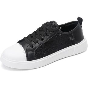 Women's Mesh Lace Fashion Sneakers | Breathable Lace-Up Shoes for Sport & Casual Comfortable Sneakers