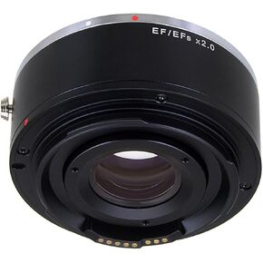 2X Teleconverter Compatible with Canon EOS Rebel T2, T3, T4, T5, T6, T7, T8, T2i, T3i, T4i, T5i, T6i, T7i, T8i