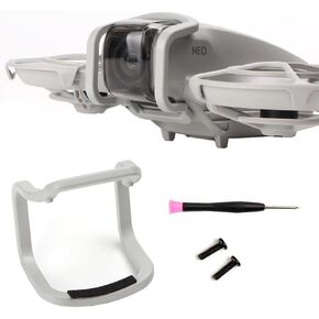 Gimbal Bumper Guard for DJI Neo Drone Accessories, Aluminum Alloy Anti-Collision Protection Bar Lightweight Front Lens Bumper Protector Bracket (Gray)