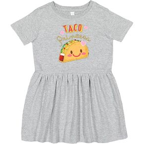 inktastic Taco Princess- Cute Taco Toddler Dress